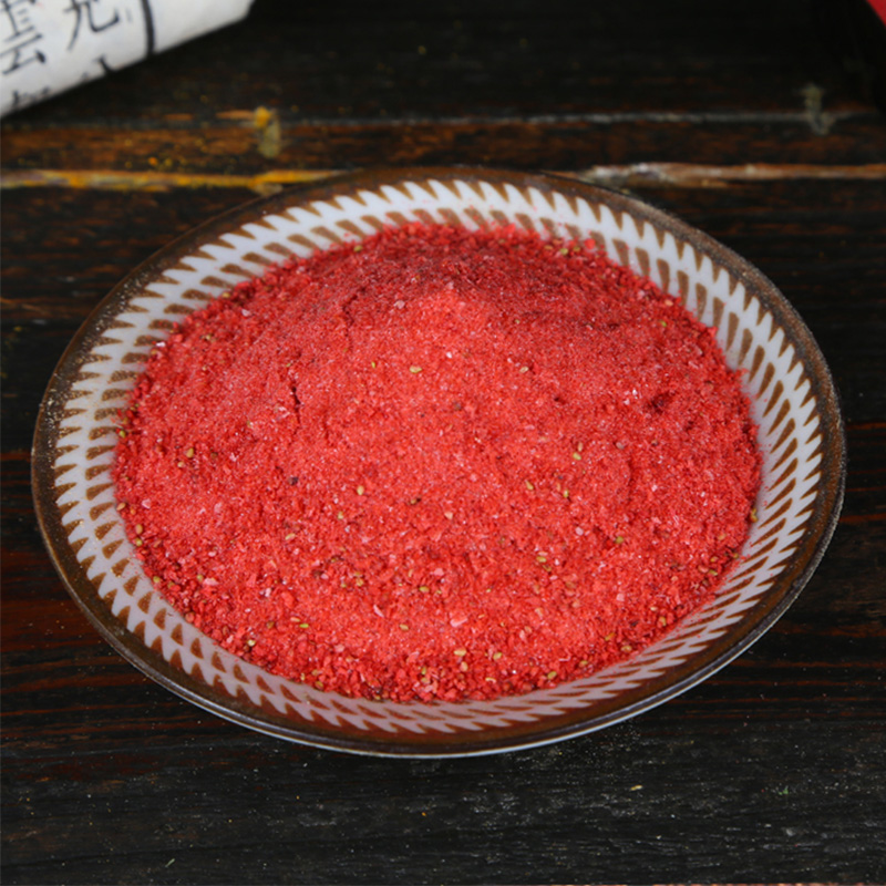 Aardbeienpoeder