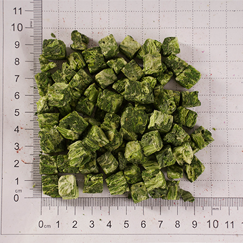 Bevriezen gedroogde spinazie Bevriezen gedroogde spinazie