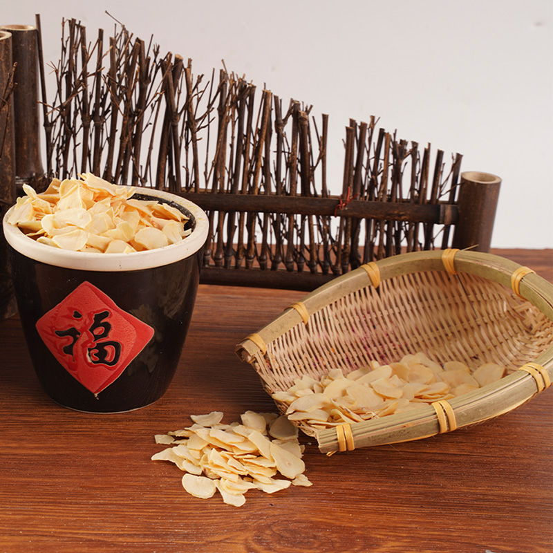 Uitgedroogde knoflook